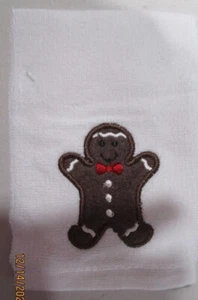 DISH CLOTH--SCRUBSY..DOUBLE YOUR POWER AND CLEAN..GINGERBREAD MAN - Picture 1 of 1