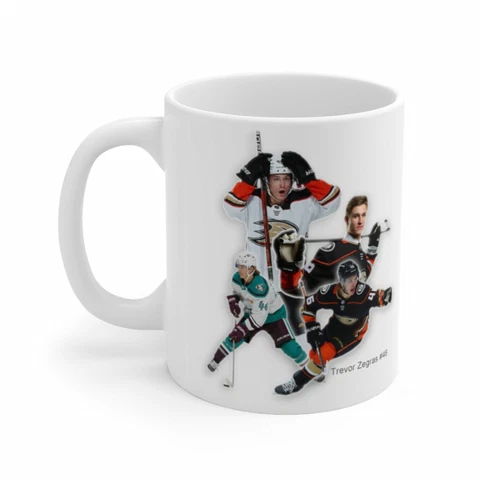 Trevor Zegras Anaheim Ducks ART Mug Coffee Tea Gift Fun Team Hockey Souvenir Cover