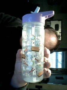 ZAK TV FRIENDS COMEDU WATER BOTTLE 18H X 7W CMS BIRTHDAY CHRISTMAS - Picture 1 of 1