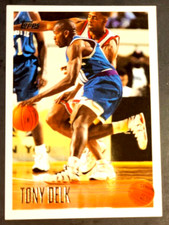 1996 1997 Topps Tony Delk Rookie Basketball Card #155 -  ROOKIE CARD