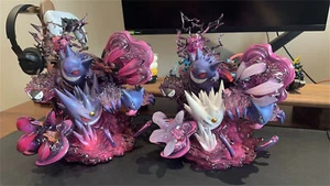 Gengar Family And Shadow Ball Limited Anime Statue Painted Model New In Stock - Picture 1 of 18