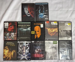 22 Various Titles HORROR MOVIE LOT DVD Conjuring, Ring, Jason, House of Wax, It - Picture 1 of 15
