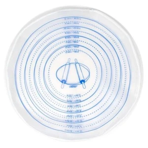 Norpro Antihaft Silikon Kuchen Kruste Teig Rollbeutel für 5" bis 12" Krusten - Bild 1 von 6