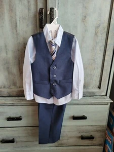 Jungen VAN HEUSEN BLAU 3T 4 TEILIGES ENSEMBLE - Bild 1 von 3