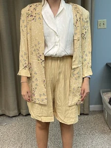 Vtg Classic Short Romper Jacket Set EUC (KB-35) - Picture 1 of 12