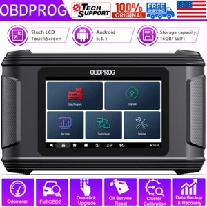 OBDPROG OBD Mileage Correction Odometer Adjustment Cluster Calibration OIL Reset - Imagen 1 de 18