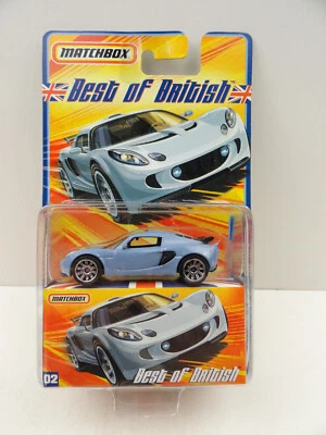 2008 Matchbox Best of British #2 '06 Lotus Exige (Light Blue) - Image 1 of 4