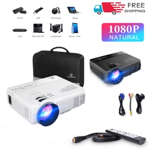 VANKYO Portable Mini Projector LED 1080P WiFi Wireless Movie Video Home Theater - Picture 1 of 14