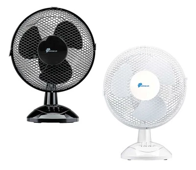 LIFETIME AIR Tischventilator Tischlüfter Ventilator Schwenkfunktion 2 Geschwindigkeitsstufen