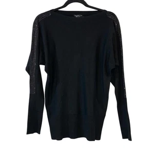 NWT Vila Milano Wool Blend Embellished Sweater - Picture 1 of 7
