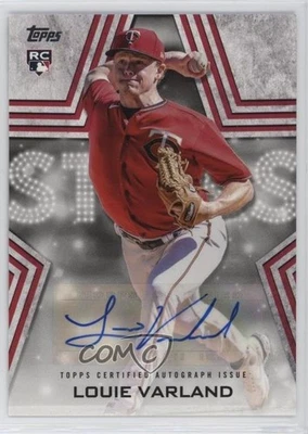 2023 Topps Series 2 Baseball Stars Auto Louie Varland #BSA-LV Rookie Auto RC - Image 1 of 2