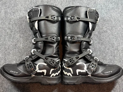 Botas juveniles Fox Racing Comp 3 - negras, talla 8Y Foto 1 de 4