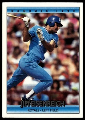 1992 Donruss #297 Jim Eisenreich - Image 1 of 2