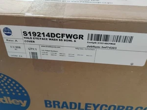 Bradley HALO S19214DCFWGR Eye/Face Wash Sink - Picture 1 of 2