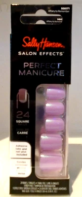 Sally Hansen Perfect Manicura Prensa en Uñas Kit Cuadrado 24 piezas Affairy a 2-PACK Foto 1 de 3