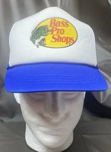 Bass Pro Shops Hat Trucker Cap Snapback Blue Kids - Imagen 1 de 8