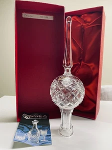 Vintage Waterford Crystal Christmas Tree Topper - Picture 1 of 7