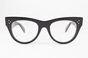 Authentische Celine CL50003I 001 glänzend schwarz Demogläser Brille 50 mm - Bild 1 von 7
