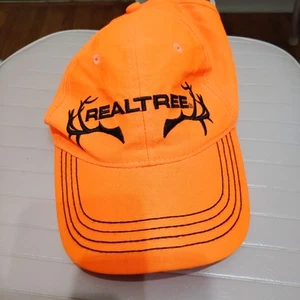 Gorra Realtree de caza y pesca naranja brillante ajustable talla única para la mayoría - Imagen 1 de 3