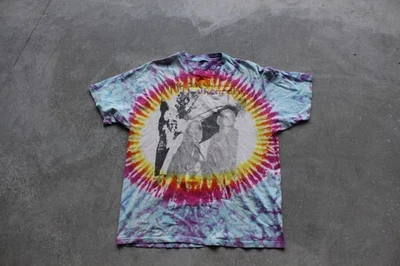 Vintage 1995 Jimmy Page Robert Plant Tie Dye Band tee Tour Shirt Size: L - Image 1 of 4