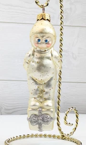 De Colección Departamento 56 Snowbabies Vidrio Soplado Adorno de Navidad Pocas Marcas en la Cara - Imagen 1 de 10