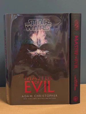 ⚔️STAR WARS: MASTER OF EVIL Goldsboro SIGNED Ltd Ed /1000 Red Foil Vader - Image 1 of 4