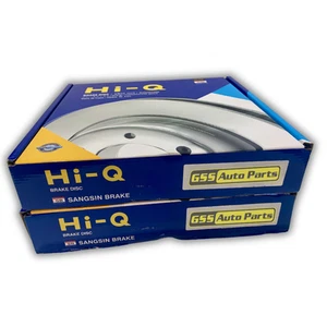 Hi-Q Front Brake Disc Rotors Pair HQD0979 - Picture 1 of 5