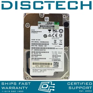 HPE 759202-001 / Seagate ST300MP0035 / 1MG200-035 300GB 2.5 12Gbps 15K RPM 512e - Picture 1 of 3
