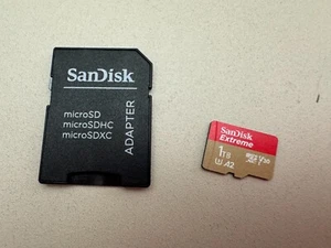 SANDISK EXTREME 1TB MicroSDXC Class 10 V30 A2 UHS-I U3 Memory Card - Photo 1 sur 1