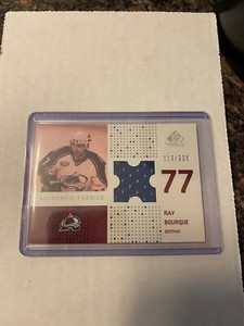 2002-03 SP Game Used Ray Bourque 112/225