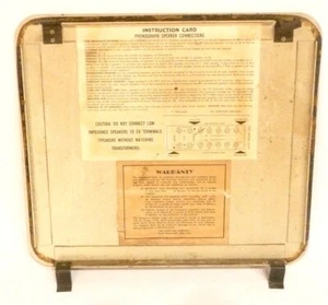 JUKEBOXES WURLITZER SERIES 3500 Y 3600: PUERTA DE ACCESO TRASERA. 12"." X. 10 y 1/2" - Imagen 1 de 2
