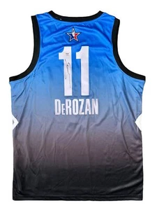 Camiseta deportiva firmada por Demar Derozan All Star Chicago Bulls con certificado de autenticidad PSA AN69555 - Imagen 1 de 3