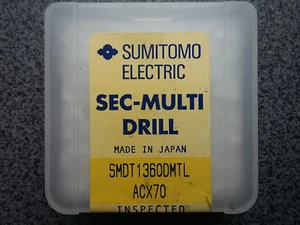 WENDEPLATTEN BOHRKOPF Ø 13,60 BOHRKRONE SUMITOMO SMDT1360MTL ACX70 MIT RECHNUNG! - Bild 1 von 3