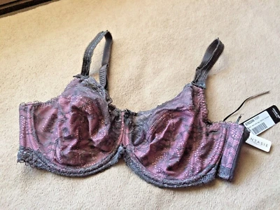 Fantasie 38DDD/E Smokey Rose Susanna Side Support  Underwire Cup Bra # 2402 NWT - Image 1 of 4