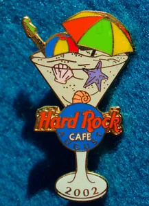 HRO ONLINE MARTINI SERIES 2002 AUGUST STARFISH SHELLS BEACH Hard Rock Cafe PIN - Imagen 1 de 1