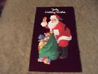 6 Santa with bag of toys Christmas cards 7-1/4x4-1/4" by American Greetings