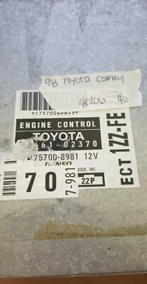 89661-02370 Toyota Camry 1998 ecu ecm computer - Image 1 of 4