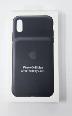 Original Original Nuevo Sellado Apple iPhone XS Max Inteligente Cargador de Batería Estuche Negro Foto 1 de 2