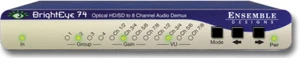 Ensemble Designs : BrightEye 74 Optical Disembedder with HD/SD Electrical Out - Picture 1 of 3