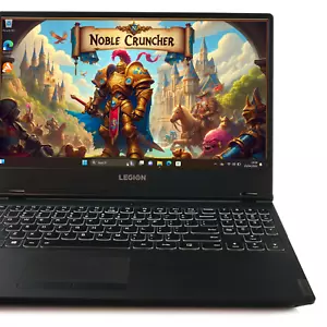 Portátil para juegos Lenovo Legion Y540 15.6" FHD 144Hz i7-9750H 32GB RAM 1TB GTX 1660 - Imagen 1 de 10