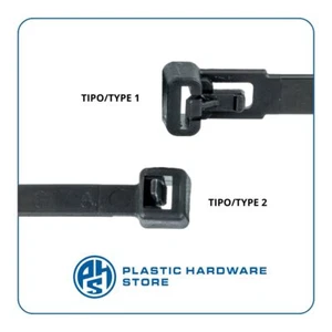 Fascette riapribili / riutilizzabili in plastica - Plastic Hardware Store - Imagen 1 de 6