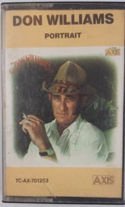 Don Williams Portrait Country Music Cassette Tape Features It only Rains on Me-Y - Picture 1 of 6