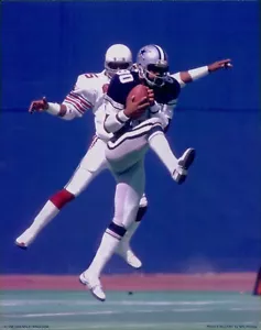 Tony Hill Dallas Cowboys NFL unsigniertes Hochglanz 8x10 Foto A - Bild 1 von 1