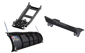 KFI 72" 2.0 Poly Snow Plow Package Polaris Ranger 1000, Ranger XP1000 2018-2025 - Picture 1 of 12