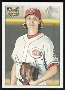 2007 Bowman Heritage - #206 Homer Bailey (RC) - Picture 1 of 2
