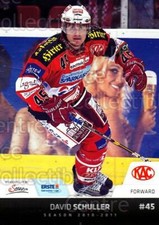 2010-11 Erste Bank Eishockey Liga EBEL #57 David Schuller
