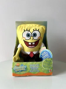 NIB SpongeBob Squarepants Plush Smack & Yak 2001 Mattel Nickelodeon Works - Imagen 1 de 6