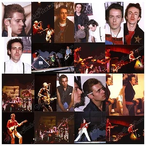 CLASH, Joe Strummer 1981 Milano,italy 118 rare Live + Backstage photo set foto - Imagen 1 de 12