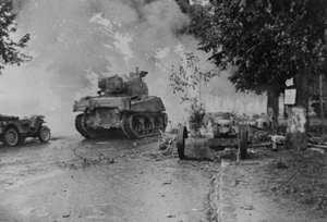 Foto brillante 6x4 ww674 Normandía otros Dreux 1944 - Imagen 1 de 1