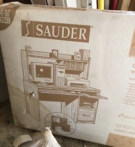 sauder computer desk with hutch